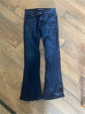 J Brand Dark Wash Bootcut Jeans - Indigo Blue
